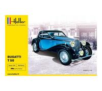 HELLER 80706 MODELLO AUTO BUGATTI T 50 1/24