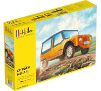 Heller 80760 Citroen Mehari - Kit modello in plastica, scala 1:24, colore: Verde