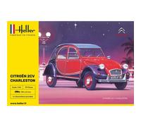 HELLER 80766 MODELLO AUTO CITROEN 2CV CHARLESTON 1/24