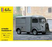 HELLER 80768 - Citroen Fourgon HY Furgone Con Paratia Kit In Plastica Scala 1:24