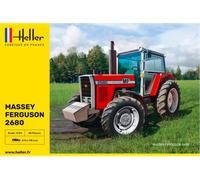 HELLER 81402 Trattore Massey Ferguson 2680 Kit In Plastica 1/24 T48