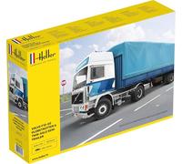 Heller 81703 - Modellino volvo f12-20 Globe trotter & twin-axle, 1/32