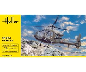 Heller Aérospatiale SA 342 Gazelle 1:48 80486 modellismo
