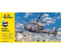 Heller Aérospatiale SA 342 Gazelle Starter Kit 1:48 56486 modellismo