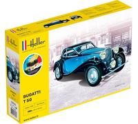 Heller 56706 - 1:24 Starter Kit Bugatti T 50 - Nuovo