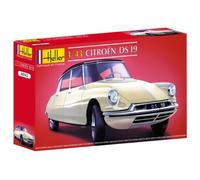 Heller Citroen DS 19 DS19 Modello Auto 1:43 Kit Diorama Francia Nuovo OVP
