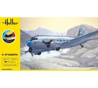 Heller Douglas C-47 Dakota Starter Kit 1:72 35372 modellismo