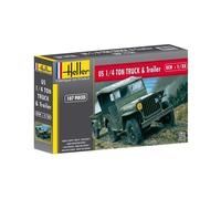 Heller HEL81105 Jeep Model Kit, Various