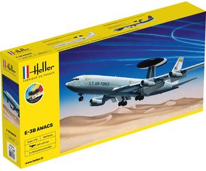 HELLER JOUSTRA Airplane model : starter kit: Boeing E-3B AWACS