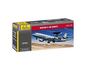 Heller Kit Modello Aereo Militare Boeing E-3B AWACS in Scala 1/72 - Modello Hobby da assemblare per Adolescenti e Adulti, Unisex