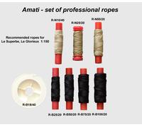 Heller Le Superbe, Glorieux 1:150 - Set di corde professionali per sartiame