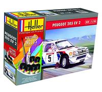 Heller Maquette Peugeot 205 EV2 1:24 - 56716 - Grigio - Nuovo