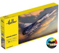 Heller Starter kit modello aereo Mirage 2000 C 1/72 Nuovo