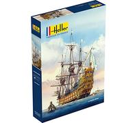 Heller - Modellino Storico 1:100 Soleil Royal, Difficoltà Professionale, Colore Vari, 6.157 x 30.315 x 31.2 Pollici, Kit di Costruzione per Adulti, Non Pieghevole