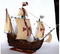 Heller Santa Maria 1:75 - set 179 pezzi blocchi di legno CNC, per sartiame e ...