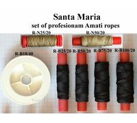 Heller Santa Maria 1:75 - set di 7 corde professionali Amati per modelli