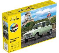 Heller Set regalo 1:24 - Renault 4L
