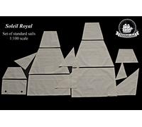 Heller Soleil Royal 1:100 - Set completo di vele in stoffa