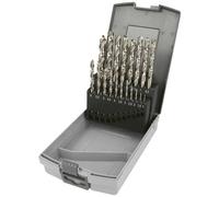 Heller Tools 29384 6 HSS cobalto; Kit punte a spirale da metallo 19 parti Coba