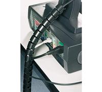 HT 161-64404 - Tubo per fascio cavi 23 - 27 mm, nero, 2 m + utensile