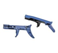 HellermannTyton 110-21016 MK21 Pinza per fascette fermacavi Blu, Nero