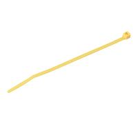 Hellermanntyton 116-01814 Interno Seghettato Cavo Fascette Giallo 2.5mmx100mm (