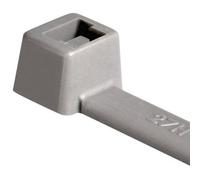 HellermannTyton 116-08018 T80R-PA66-GY Fascetta per cavi Grigio 100 pz.