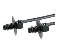 HellermannTyton 150-55610 T18RDP5-PA66-BK Fascetta per cavi 110 mm 2.50 mm Ner