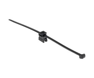 HellermannTyton 156-01153 T50ROSEC4B-PA66W-BK (100) Fascetta fermacavi con cli
