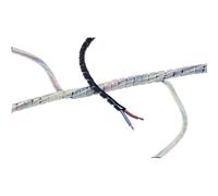 HellermannTyton 161-41104 SBPE4D-PE-BK-5M Guaina spiralata 5 fino a 20 mm Nero