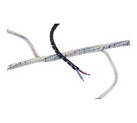 HellermannTyton 161-41104 SBPE4D-PE-BK-5M Guaina spiralata 5 fino a 20 mm Nero