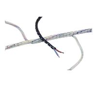 Hellermanntyton sbpe9d-pe-bk 5m guaina spiralata 10 fino a 100 mm nero 5 m