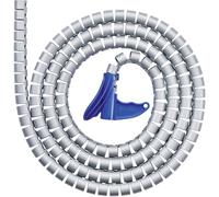 HT 161-64206 - Tubo per fascio di cavi 13 - 16 mm, argento, 2 m + utensile