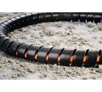HellermannTyton 162-20150 SPF15-PP-BK Guaina spiralata Nero 1 m