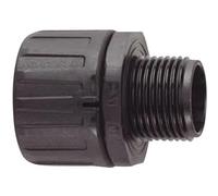 HellermannTyton 166-21001 HG13-S-M16 Raccordo a vite del tubo flessibile Nero