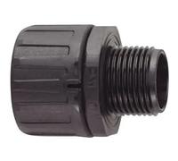HellermannTyton 166-21007 HG42-S-M40 Raccordo a vite del tubo flessibile Nero