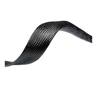 HellermannTyton 170-00400 Hellermann HEGPX40-PET-BK 50m PolyesterGeflechtschlau