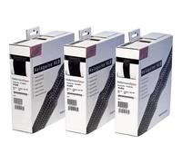 HellermannTyton 170-80350 HLB35-PET-BK Guaina intrecciata Nero Poliestere 18 f