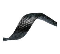 HellermannTyton 170-80531 HEGPL30-PET-BK Guaina intrecciata Nero Poliestere 18
