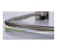 HellermannTyton 173-01000 HEGEMIP10-CUSP-L4 Guaina intrecciata Alluminio, Nero