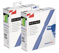 HT 300-30487 - Scatola per tubo termoretraibile, 2:1, 10 m, Ø 4,8 mm, giallo ve