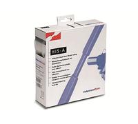 HellermannTyton 308-10903, Guaina termoretraibile con Adesivo, Trasparente, 9 mm, Tasso di restringimento: 3:1, 5 m