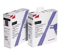 HellermannTyton 308-10903, Guaina termoretraibile con Adesivo, Trasparente, 9 mm, Tasso di restringimento: 3:1, 5 m