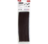 HellermannTyton - Lotto di 10 guaine termorestringenti HIS-3-BAG 6/2-BK, 10 lunghezza di 200mm in busta