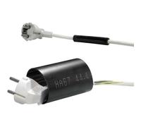 Hellermanntyton 321-30000 guaina termoretraibile con colla nero 19 mm rapporto