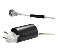 HellermannTyton 321-30200 Termoretraibile con colla Nero 44.40 mm 7.40 mm