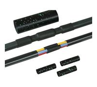 HellermannTyton 380-04014 LVK-C-5x1,5-16 PO-X BK - Raccordo termoretraibile con attacco a vite
