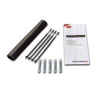 HellermannTyton 380-04019 380-04004 LVRK-24/6-200-POX-BK - Raccordo termoretraibile con attacco a vite