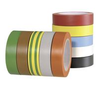 HT 710-00146 - Nastri isolanti in PVC 15 mm x 10 m mix di colori