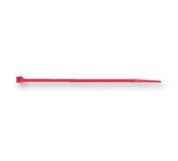 HELLERMANNTYTON Fascette Nylon Serie T, Rosse, 3.5mm x 150mm (Confezione da 100